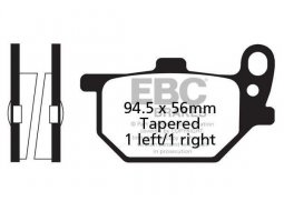 EBC FA61 organické brzdové destičky pro motorku