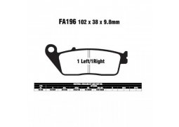 EBC FA196 V organické V brzdové destičky pro motorku