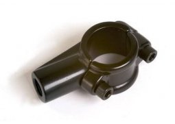 Adaptér do zrcátek objímka na řídítka 22,2 mm závit 8 mm pravý