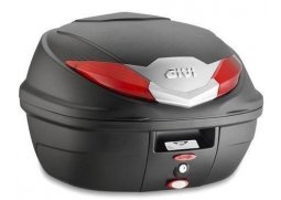 GIVI Plastový kufr na motocykl B 360N Monolock - černá, červená odrazka, objem 36 litrů