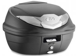 GIVI Plastový kufr na motocykl B 360NT Tech Monolock - černá, čiré odrazky, objem 36 litrů
