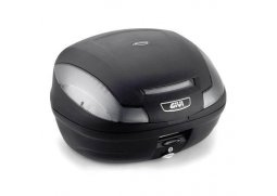 GIVI Kufr E 470NT TECH - Monolock, černý čiré odrazky