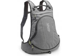 GIVI EA 104GR batoh na přilbu, šedý, objem 17-24 litrů, Cordura (základní řada EASY URBAN)