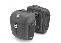 GIVI MT 501 boční brašny thermoform GIVI, černé, rozšiřitelné, objem 2x18 litrů, (řada METRO-T)