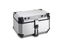 GIVI OBKN 58A stříbrný horní kufr Trekker Outback hliníkový (Monokey topcase), objem 58 litrů