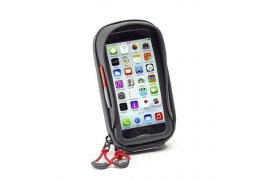 GIVI Taška S 956B pro telefon 143 x 71mm, s objímkou na řidítka 22/25mm - černá