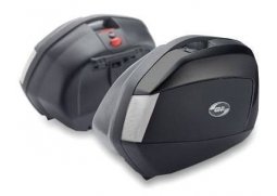 GIVI boční kufry V35NT Tech - MONOKEY, černá čiré odrazky