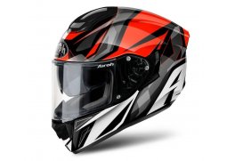 Airoh ST 501 Thunder červená černá bílá šedá integrální přilba na motorku