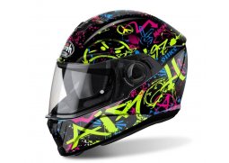 Airoh STORM COOL BICOLOR černá žlutá integrální přilba na motorku