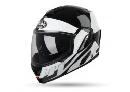Airoh Rev 19 FUSION bílá lesklá výklopná přilba na motorku