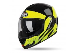 Airoh Rev 19 FUSION žlutá lesklá výklopná přilba na motorku