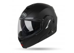 Airoh Rev 19 COLOR černá matná výklopná přilba na motorku