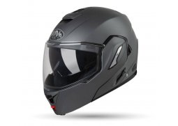 Airoh Rev 19 COLOR antracit matná výklopná přilba na motorku