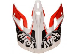 náhradní kšilt pro přilbu Airoh AVIATOR 2.2 Check (červená)