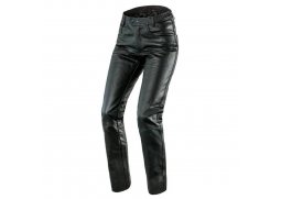 Kožené kalhoty jeans Ozone Daft, kalhoty na motorku