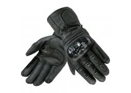 Kožené rukavice Ozone Ride II CE, černé rukavice na motorku