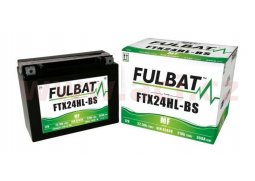 Motobaterie Fulbat 12V, FTX24HL-BS, 21Ah, 350A, bezúdržbová MF AGM 205x87x161, (včetně balení elektrolytu)