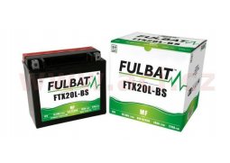 Motobaterie Fulbat 12V, CBTX20L-BS, 18Ah, 270A, bezúdržbová MF AGM 175x87x155, (včetně balení elektrolytu) BUELL M2 1200 CYCLONE rok 98-02