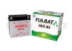 Motobaterie Fulbat 12V, FB7L-B2, 8Ah, 85A, konvenční 135x75x133 (včetně balení elektrolytu)