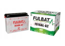 Motobaterie Fulbat 12V, FB16AL-A2, 16Ah, 175A, konvenční 207x71,5x164 (včetně balení elektrolytu) YAMAHA XV 750 rok 92-93