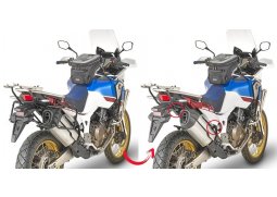 Kappa KLR1161 rychle odepínatelné držáky bočních kufrů pro kufry MONOKEY, nebo RETRO FIT HONDA CRF1000L Africa Twin (18-19), HONDA CRF1000L Africa Twin Adventure Sports (18-19) HONDA CRF 1000L AFRICA TWIN rok 18-19