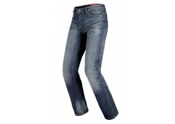 SPIDI J TRACKER, tmavě modrá sepraná, obšívka Cordura®/denim bavlna jeans kalhoty na motorku