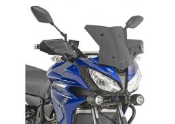 Kappa KD2130BO nízké sportovní přední plexi, černé matné 32,5 x 33 cm (VxŠ) pro YAMAHA MT 07 Tracer (16-19) YAMAHA MT-07 700 rok 16-18