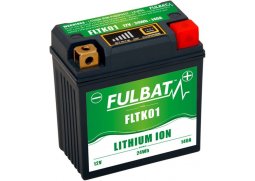 motobaterie litiová Fulbat LiFePO4 12V, 2Ah, 120A, 92x52x90 (pro motocykly KTM)