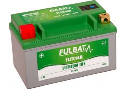 motobaterie litiová Fulbat LiFePO4 12V, 4Ah, 280A, hmotnost 0,7 kg, 150x87x93 mm nahrazuje typy: (CBTX14-BS, CBTX14H-BS) YAMAHA XJR 1300 rok 99-15