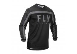 FLY RACING F-16 2020 dres na motokros, barva černá šedá