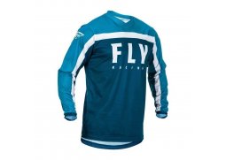 FLY RACING F-16 2020 dres na motokros, barva modrá bílá