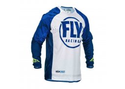 FLY RACING EVOLUTION 2020 dres na motokros, barva modrá bílá
