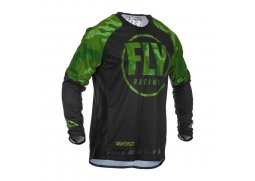 FLY RACING EVOLUTION 2020 dres na motokros, barva zelená černá