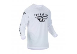 FLY RACING UNIVERSAL 2020 dres na motokros, barva bílá