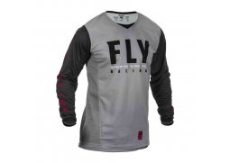 FLY RACING PATROL 2020 dres na motokros, barva černá šedá