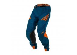 FLY RACING LITE 2020 kalhoty na motokros, barva oranžová modrá
