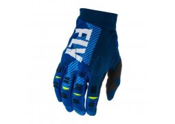 FLY RACING EVO 2020 rukavice na motokros, barva modrá bílá