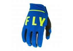 FLY RACING LITE 2020 rukavice na motokros, barva modrá černá hi-vis