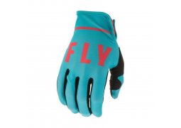 FLY RACING LITE 2020 rukavice na motokros, barva modrá červená