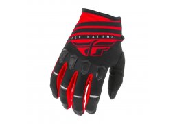 FLY RACING KINETIC K220 2020 rukavice na motokros, barva červená černá bílá