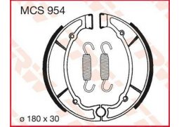 TRW MCS954 brzdové pakny čelisti na motorku