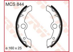 TRW MCS844 brzdové pakny čelisti na motorku