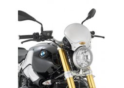 Kappa 100ALK šedé eloxované univerzální plexi Race Cafe, pro naked motorky 20,5 x 26,5 cm (VxŠ) YAMAHA XSR 700 rok 16-19