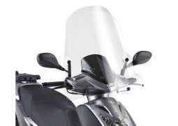 Kappa 440AK přední plexi, čiré 66 x 64 cm (VxŠ) KYMCO Agility 50 125 150 200 R16 (08-13), KYMCO Agility 50 125 150 200 R16+ (14-19) KYMCO AGILITY 200 i R 16 rok 08-20