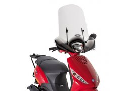 Kappa 6102AK přední plexi, čiré 52 x 66,6 cm (VxŠ) KYMCO Like 50 125 200i (09-16), PIAGGIO Zip 50 125 (00-12), PIAGGIO Zip 50 2T4T (13-19) KYMCO LIKE 125 rok 09-16