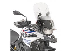 Kappa KAF5127 Airstream přední plexi, čiré. maximální výška 59 cm (12 cm nástavec), šířka 49 cm BMW F 750 GS (18-19), BMW F 850 GS (18-19) BMW F 750 GS rok 2021