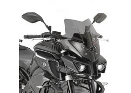 Kappa KD2129B nízké sportovní přední plexi, černé lesklé 36 x 36 cm (VxŠ) pro YAMAHA MT 10 (16-19) YAMAHA MT-10 1000 rok 16-20