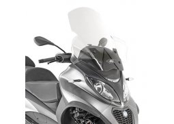 Kappa KD5613ST přední plexi, čiré 71,5 x 65 cm (VxŠ) pro PIAGGIO MP3 350–500 Sport / Business (18-19)