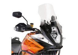 Kappa KD7703ST přední plexi, čiré 37 x 41 cm (VxŠ) KTM 1050 Adventure (15-16) / 1090 Adventure (17-19), KTM 1190 Adventure / 1190 Adventure R (13-16) KTM 1090 ADVENTURE rok 17-19