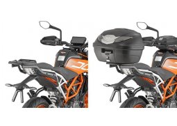 Kappa KZ7707 Nosič zadního kufru pro kufry MONOLOCK pro KTM Duke 125 390 (17-22) KTM DUKE 390 rok 17-22